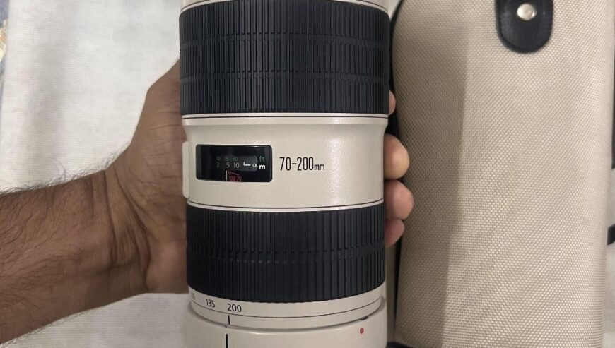 Canon 70-200mm f2.8 ii