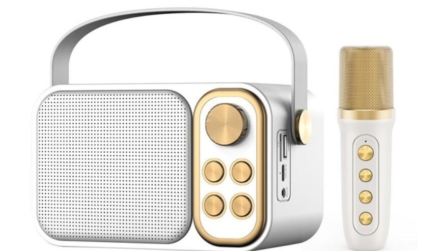 Smart Berry M103 Portable Wireless Speaker with Mic – White