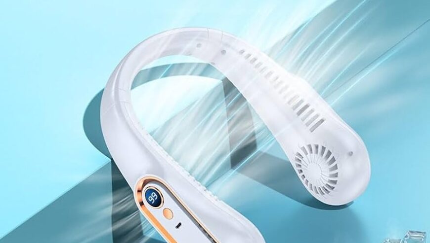 Portable Bladeless Neck Cooler L28 – White