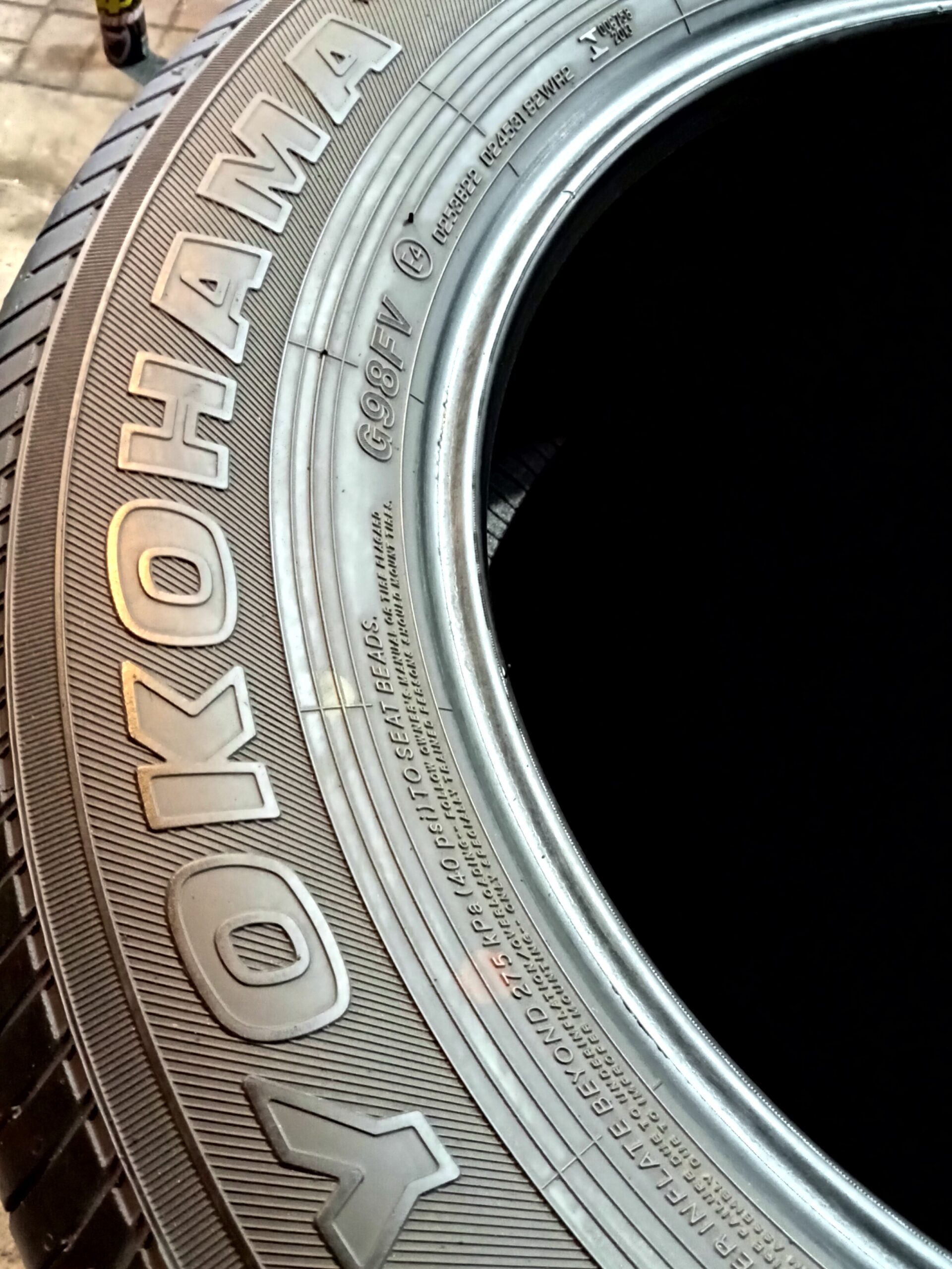 225/65/17 Yokohama Brand Tyre.