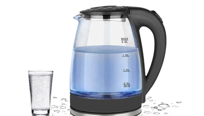 iham Electric Glass Kettle 2Ltr (EJ-81021-7)