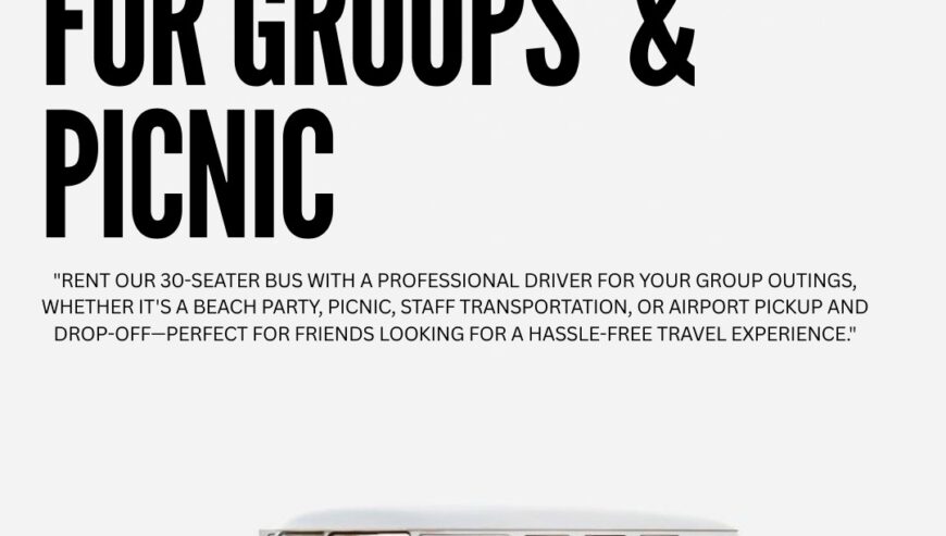 Rent a Bus with a Professional Driver