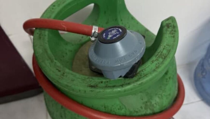 LPG Gas Cylinder – 12 KG with Regulator