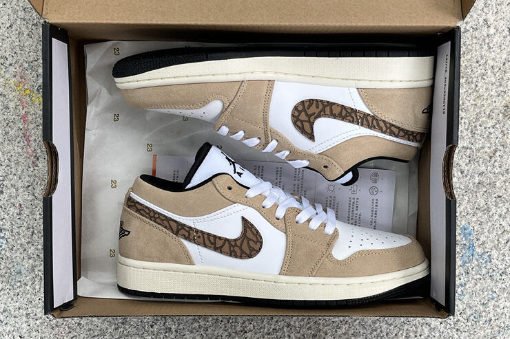 Air Jordan 1 Low SE “Brown Elephant”