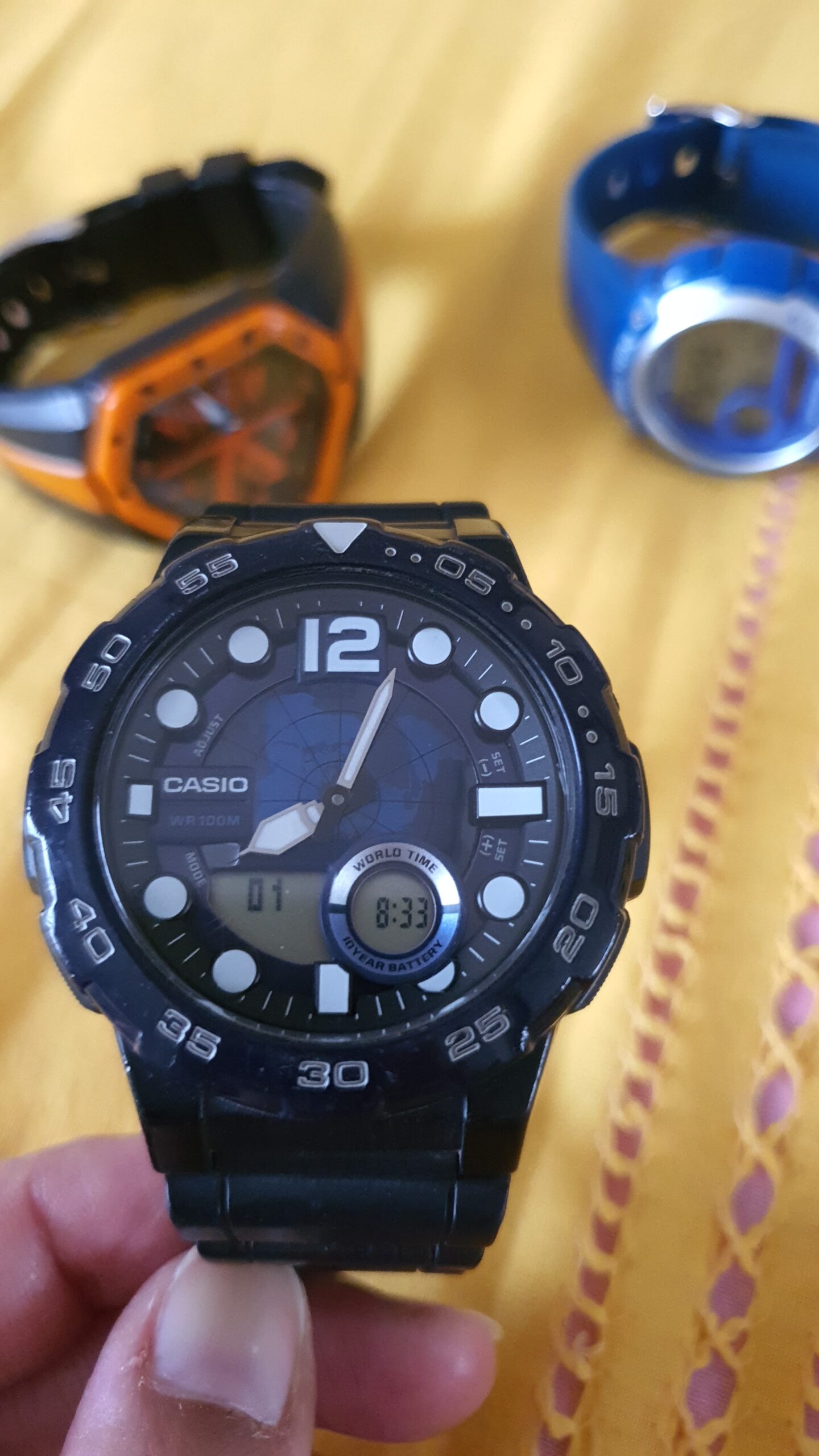 Branded wrist watches