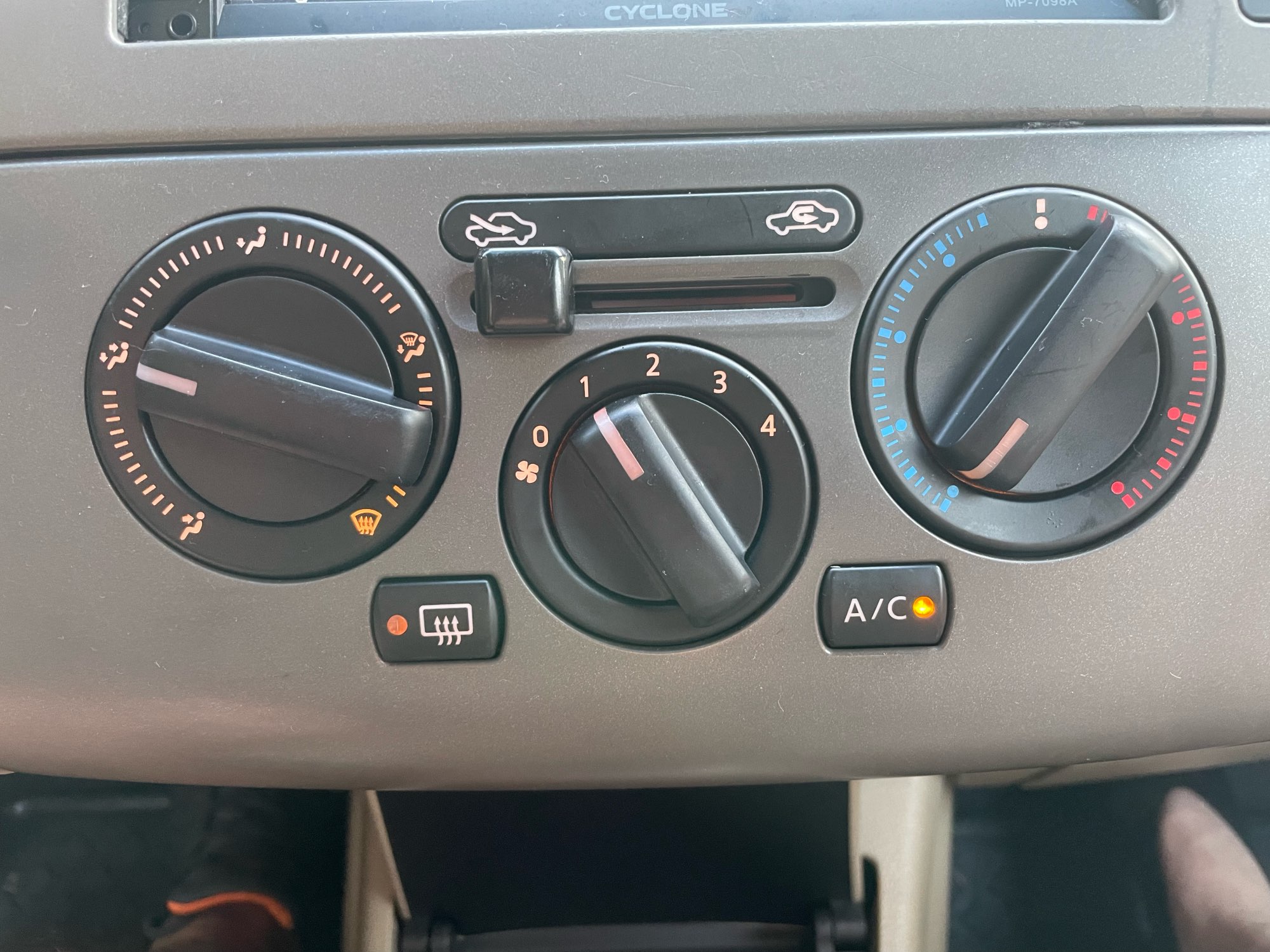 AC AND CLIMATE CONTROL SWITCH SET FOR NISSAN TIIDA 2006-2012