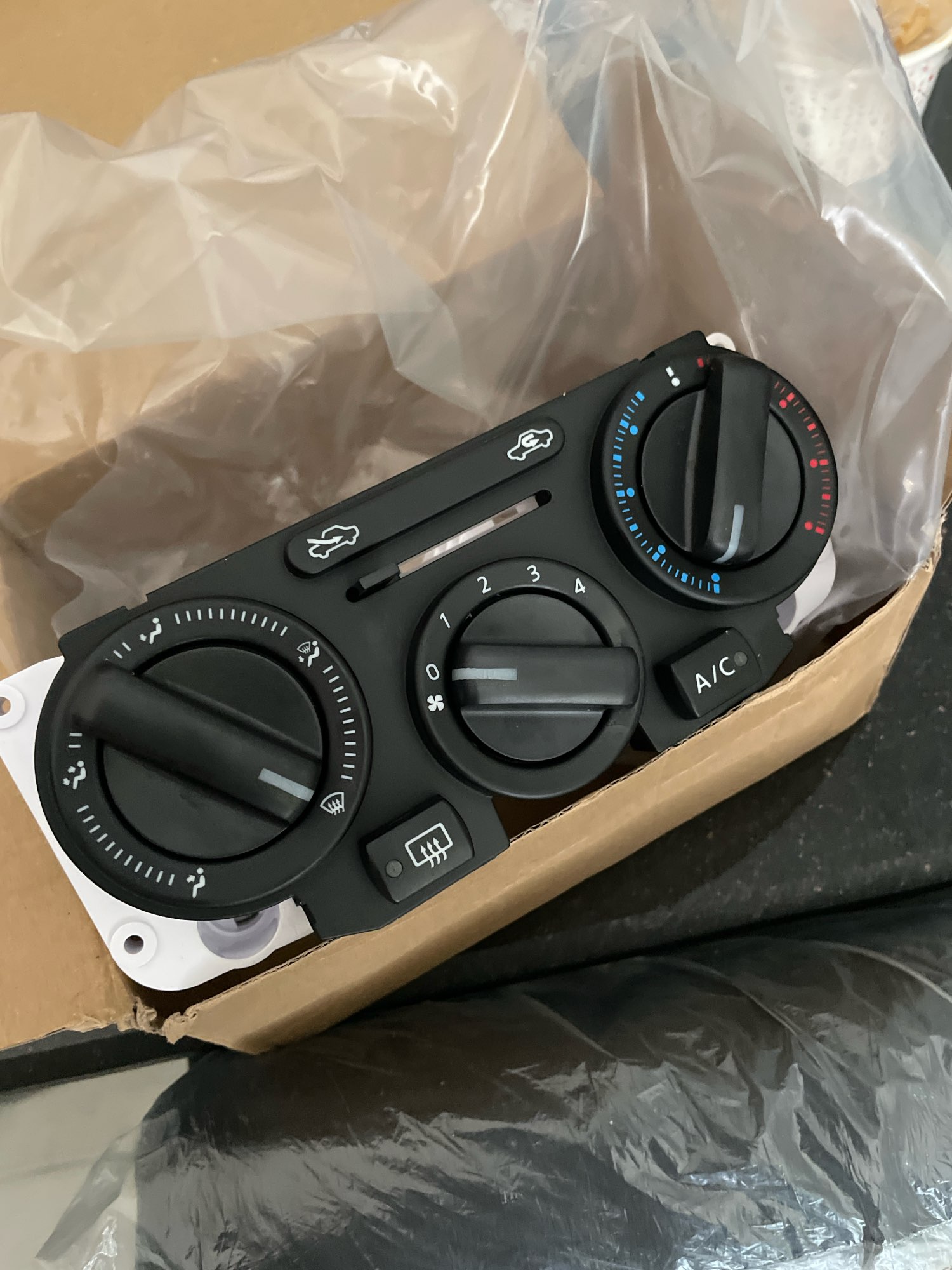 AC AND CLIMATE CONTROL SWITCH SET FOR NISSAN TIIDA 2006-2012