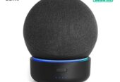 Portable rechargeable battery for Alexa