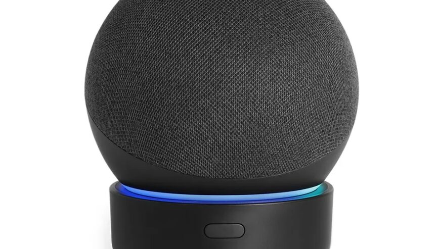 Portable rechargeable battery for Alexa