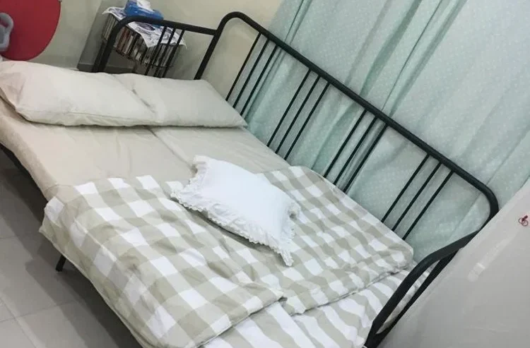 sofa bed not assembled