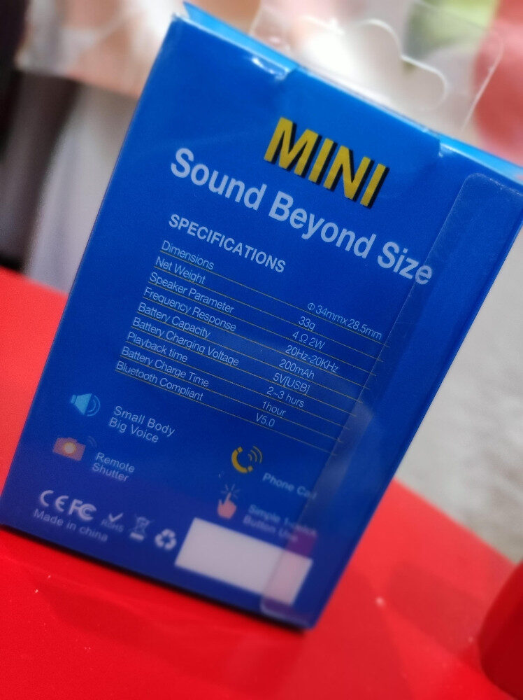 MINI WIRELESS SPEAKER