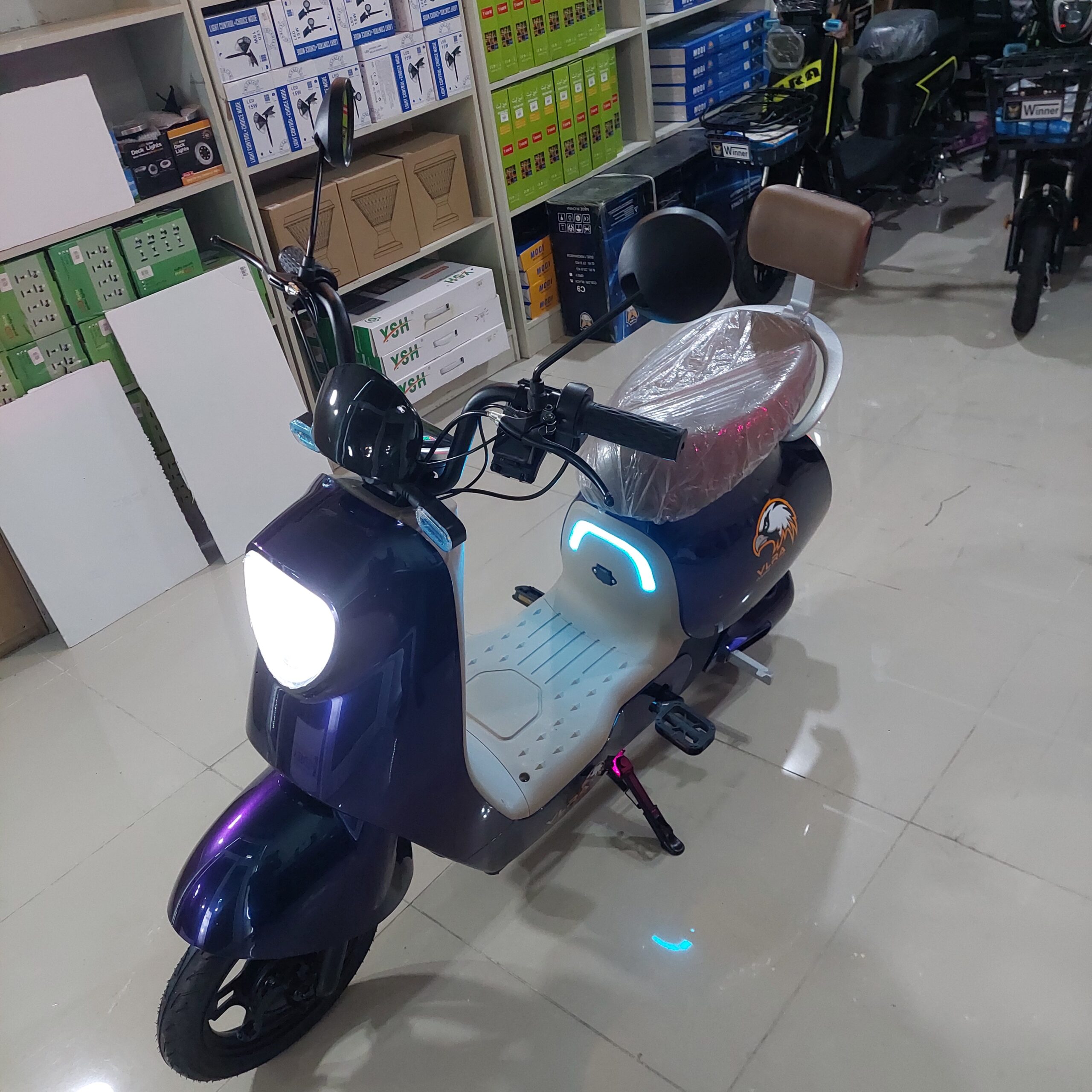 Electric bike Vlra Q8 دراجة كهربائية