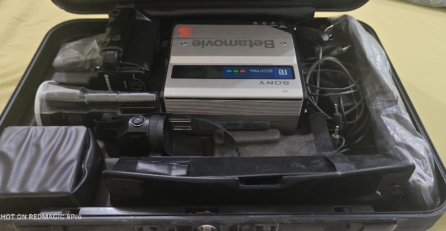 Sony betamxs camera video