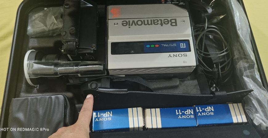 Sony betamxs camera video