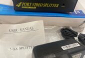 4 port vidéo splitter VGA new