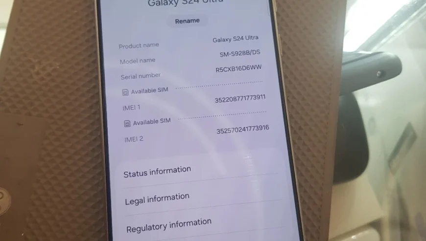 Samsung Galaxy s24 ultra