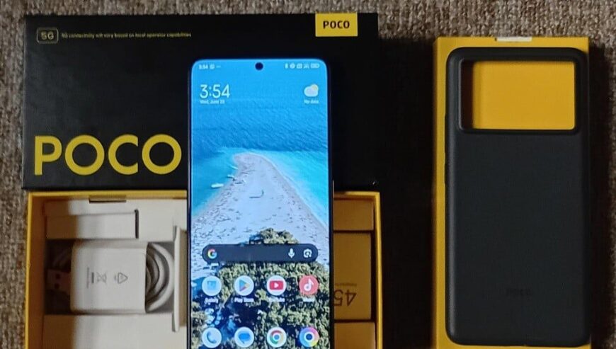 Poco x6 pro 5g 512gb like new
