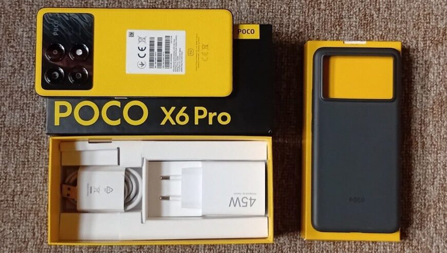 Poco x6 pro 5g 512gb like new