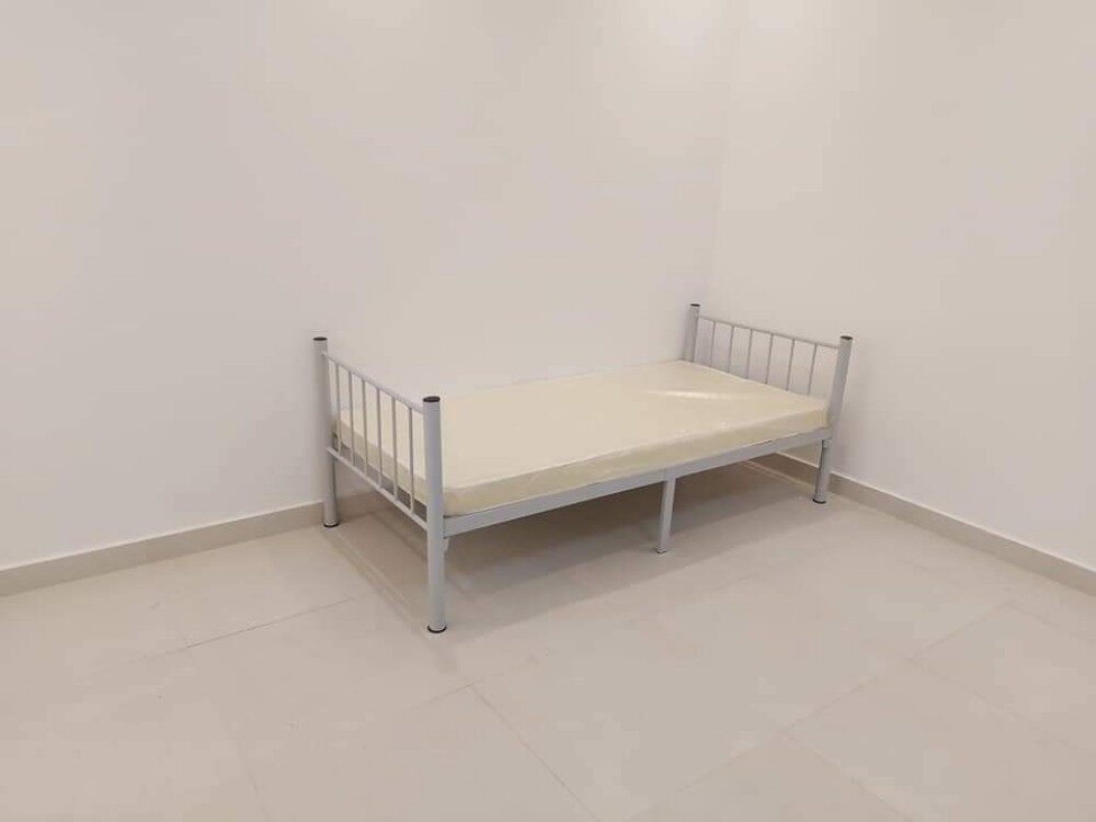 Single bed and mattress available