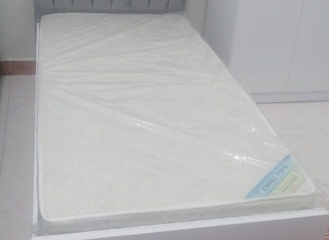 Single bed and mattress available