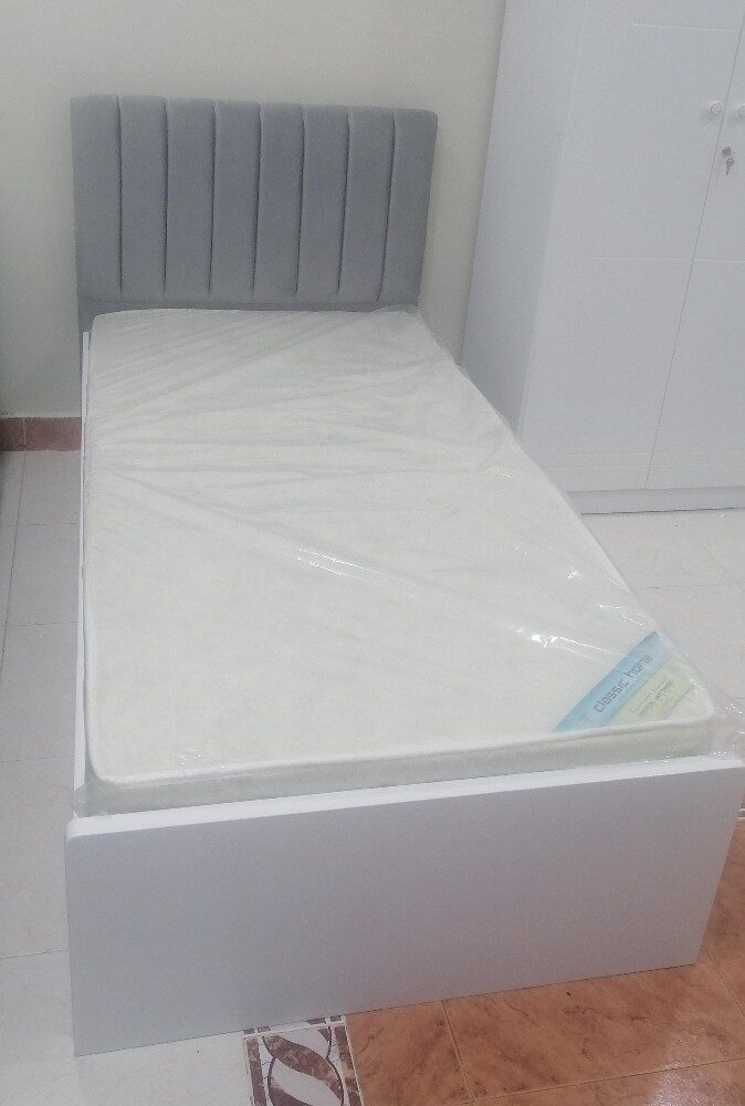 Single bed and mattress available