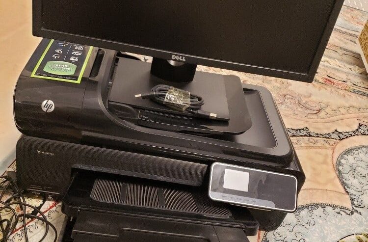 HP computer and printer