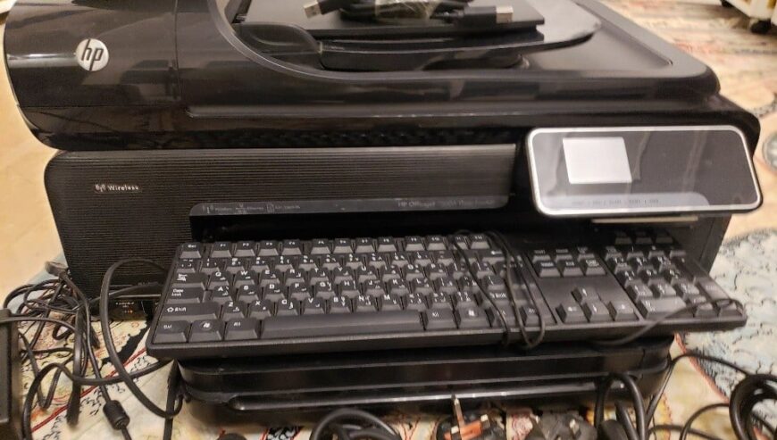 HP computer and printer