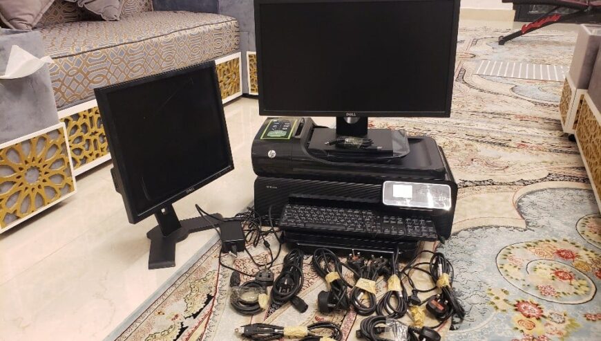 HP computer and printer