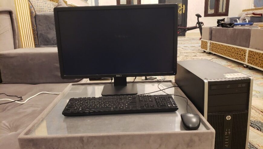HP computer and printer