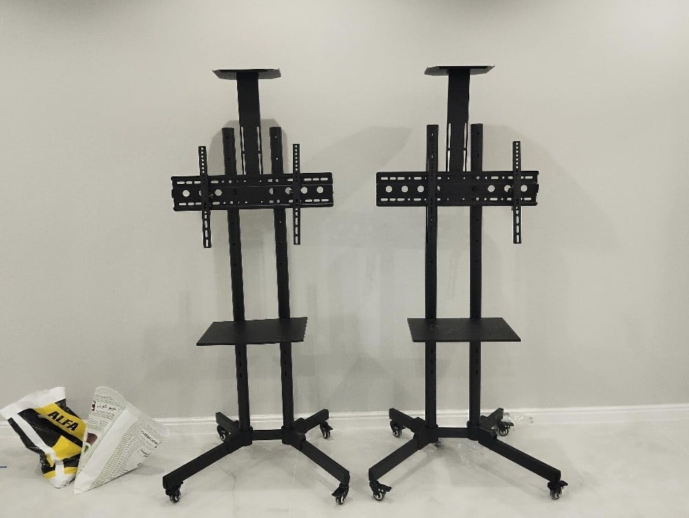 Tv Stand With wheels Trolleys