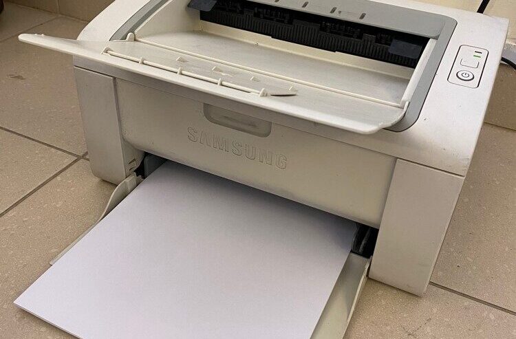 Samsung laser printer new ink