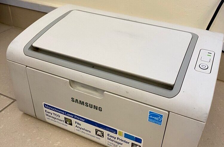 Samsung laser printer new ink