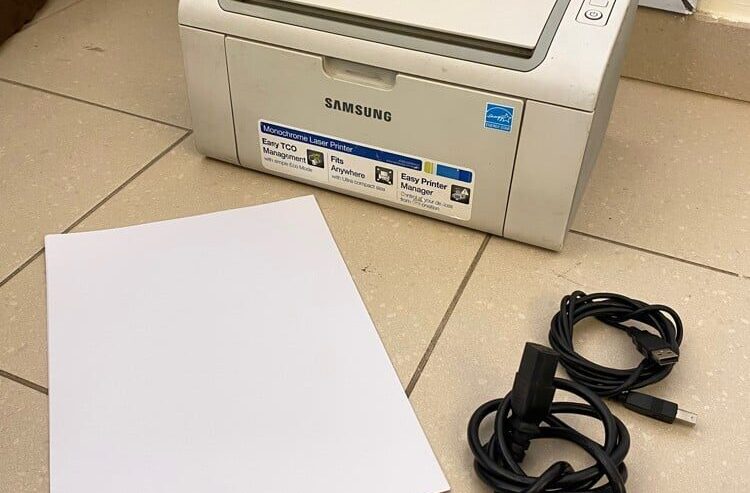 Samsung laser printer new ink