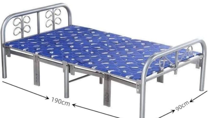 folding single bed brand new