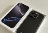 iphone 16 pro black titanium