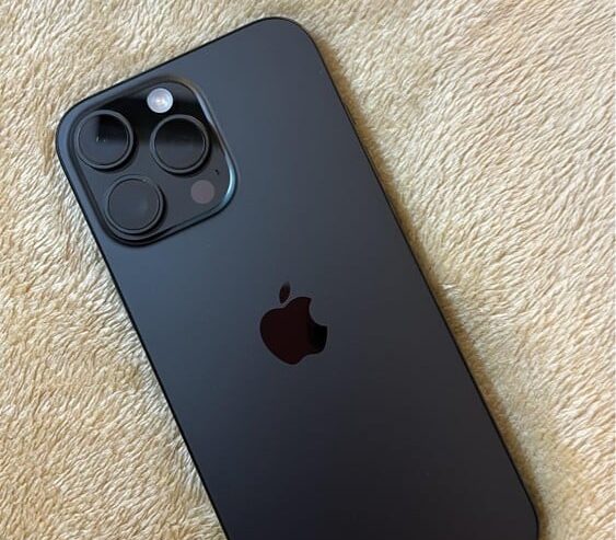 iphone 16 pro black titanium