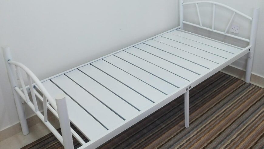 Steel single and bunk bed available
