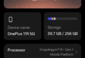 ONEPLUS 11R (16/256) SWAP ONLY
