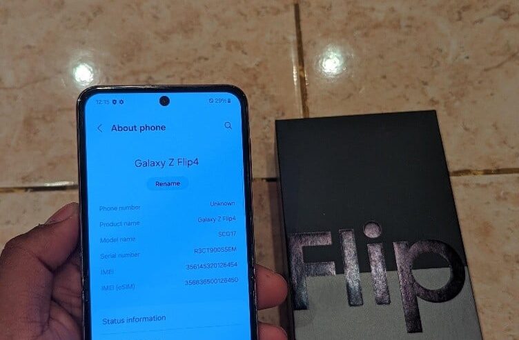 Samsung Zflip 4 5g