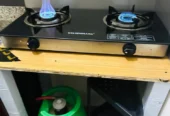gas cylinder with stove full set
