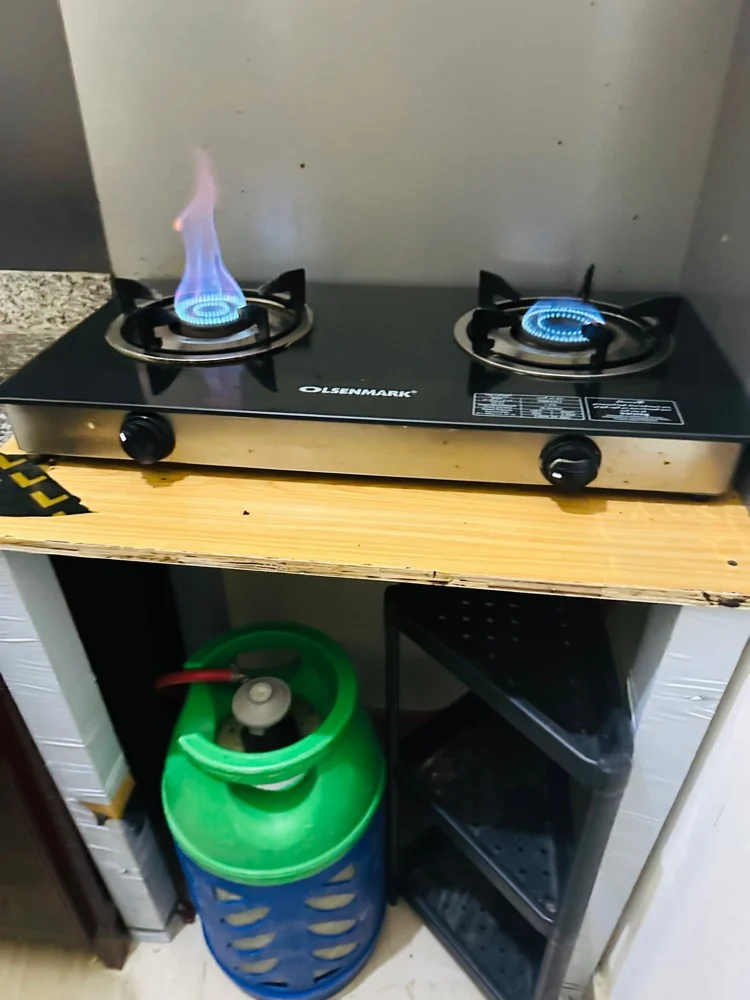 gas cylinder with stove full set