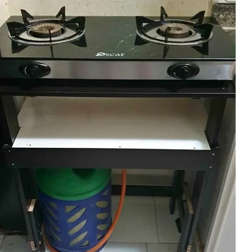 gas cylinder with stove full set