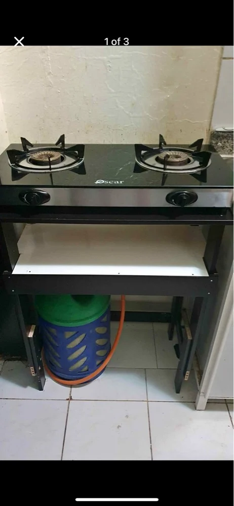 gas cylinder with stove full set