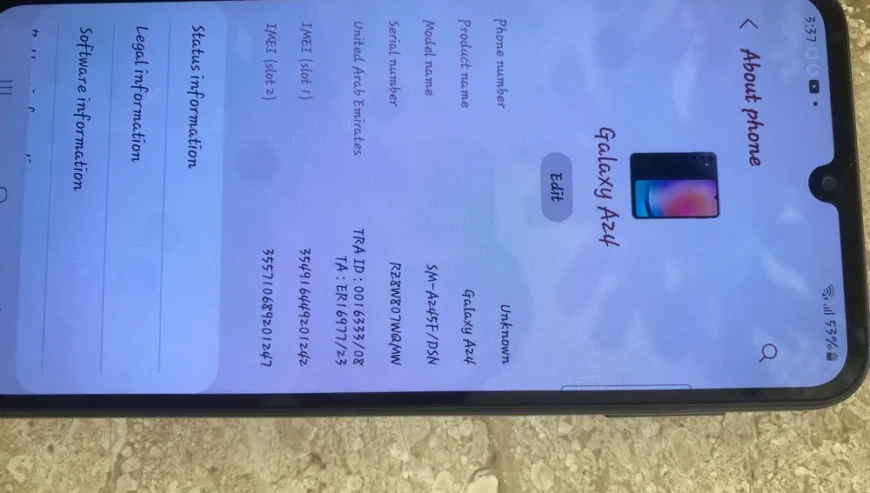 samsung A24