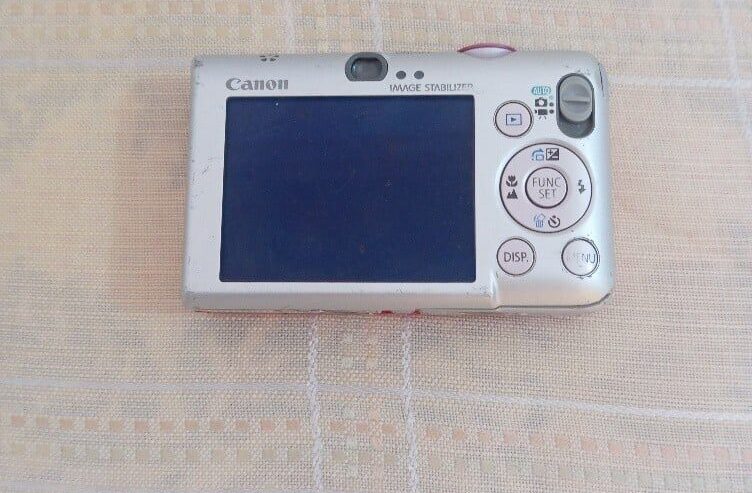 Canon pink Camera