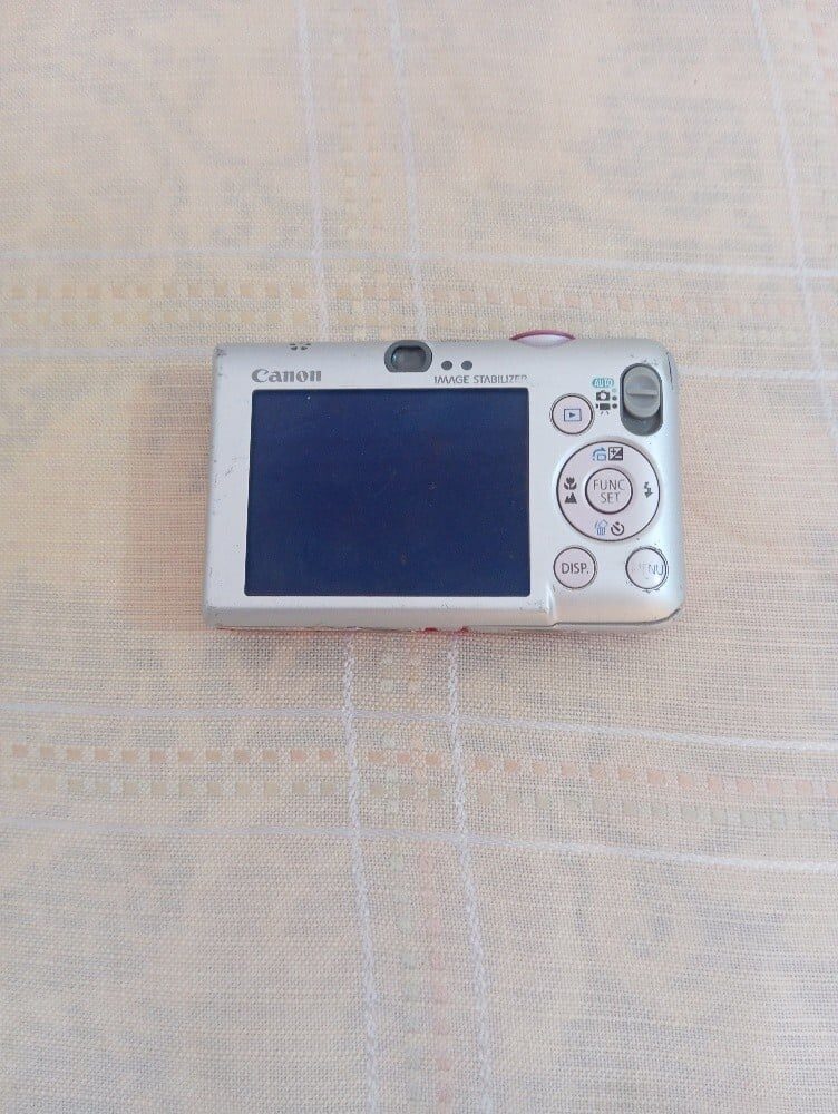 Canon pink Camera