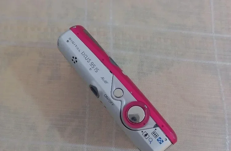 Canon pink Camera