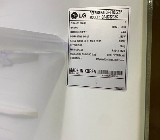 LG large refrigerator