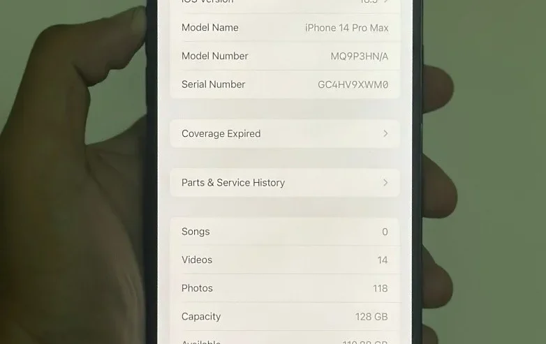 iphone 14 pro max 128 gb