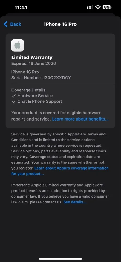 iPhone 16 pro
